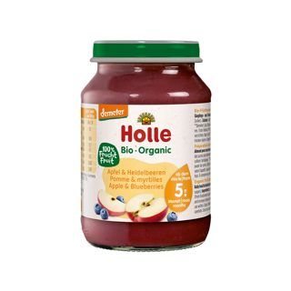 Holle Pure me mollë dhe boronicë