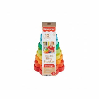 Fisher-price Wooden Ring Stacker