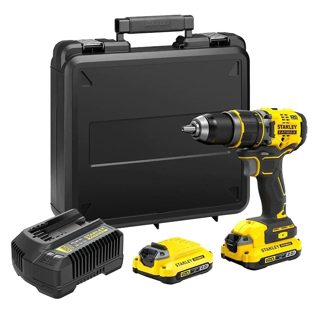 Stanley Fatmax 80 Nm Trapan Me Bateri 18 2x2.0 Ah 13 Beton 40 Dru 0-35700 Impakte Ne Minute 18V 13mm 40mm