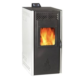 Standard 10 M2 Sobe Peleti 60-100 0.7-2.1 Pelet Ore Rendiment 92.6 Depozite Peleti 15 Ngjyre E Bardhe 10kW 15kg 2.1kg