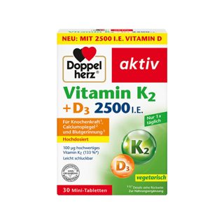 Doppelherz Vitamin K2 + D3 2500 IE
