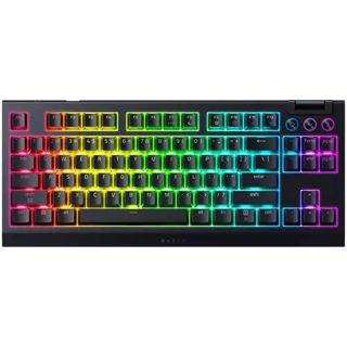 Razer V4 Gen3 BlackWidow Tenkeyless HyperSpeed TKL Mechanical Switch Tactile Orange Hotswappable HyperSpeed Wireless And BT Bluetooth Black RZ03-05480100-R3M1
