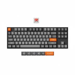 Keychron RGB-80 K8 Max K8M-B1 QMK Wireless Mechanical Red Switch US Layout