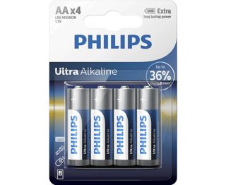 Philips LR03U SB4 Ultra Bateri Alkaline Energy 4 AAA 4891199218255