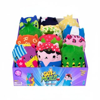 Cats vs Pickles Bean Bag Chonks Character 15 cm Plush