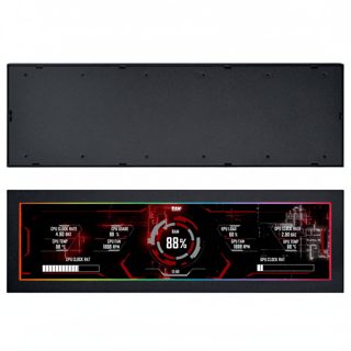 Case Lian Li SM088X Accessory 8.8 Universal Screen Display LCD For Any PC Black 00