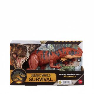 Mattel Jurassic World Wild Roar Afrovenator Figure