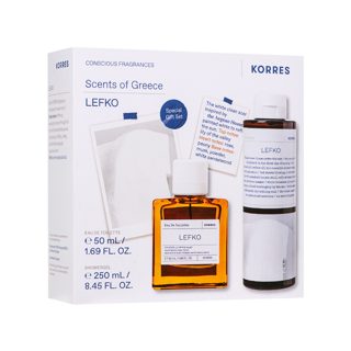 Korres Lefko Eau de Toilette &amp; Shower Gel Set