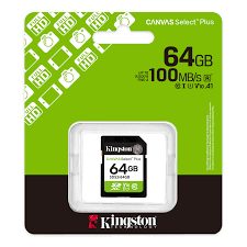 Kingston Canvas Select Plus - SDXC UHS-I 64GB