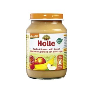 Holle Pure me mollë, banane dhe kajsi