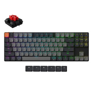 Keychron K K1 V6 Mechanical Wireless Bluetooth BT5.2 Red Switch 80% US K1X-B1