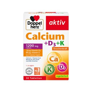 Doppelherz Calcium + D3 + K