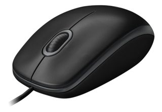 Logitech B110 Silent Wired Business Office Call Center USB-A Black 910-005508