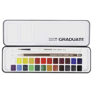 Daler-rowney Graduate Watercolour Set 24 R BOJERA UJI
