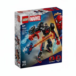 LEGO Marvel 76337 Miles Morales Mech Vs Spider-Man 2099