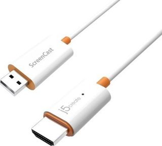 Adapter J5create ScreenCast Wireless HDMI MiraCast AirPlay Full HD I Bardhë