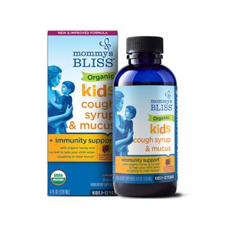 Mommys Bliss Kids Organic Cough Syrup + Immunity Support