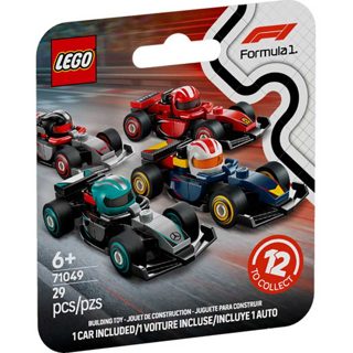 LEGO F1 MINIFIGURES COLLECTIBLE RACE CARS 71049