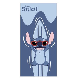 Disney Stitch Surf With Glasses Beach Towel