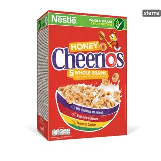 Nestle cheerioss fibre honey