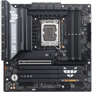 ASUS TUF B860M 80A Plus Motherboard GAMING DDR5 Micro ATX Socket 1851 12+1+2+1 Phase DrMOS VRM 90MB1JW0-M0EAY0