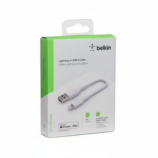 Cable Belkin BoostCharge CAA001BT0MWH USB-A USB-A To Lightning 0.5m White