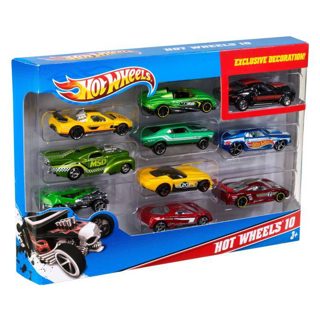 Hot Wheels 10 Cars Giftpack Vehicle