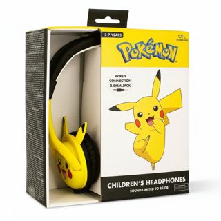 Otl Pikachu Rubber Ears Children'S Headphones
