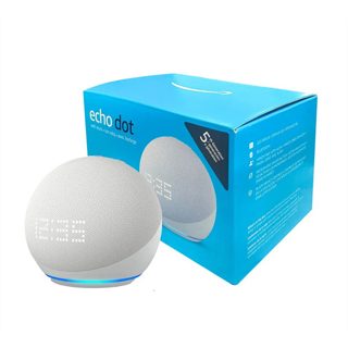 Amazon Echo Dot 5th Gen Smart Glacier White