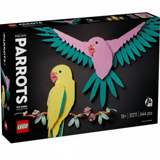 LEGO Art The Fauna Collection Macaw Parrots