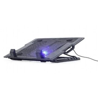 Gembird STAND-17 Cooling Ventilator LED I Rregullueshëm 5 Nivele NBS-1F17T-01 150mm