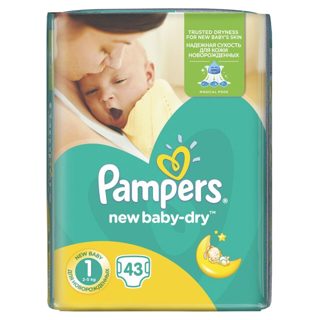 Pampers New Baby S1 43-pack Panolina Per Bebe 43