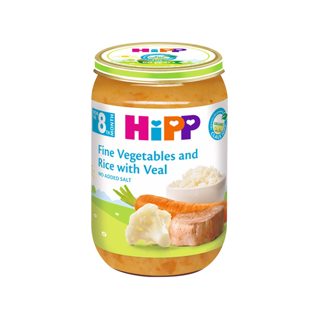 Hipp Pure perimesh me oriz dhe mish viçi