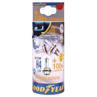 Goodyear Ultra BT-77017 Lambe Makine Crystal White H4 12 B2 55W 12V
