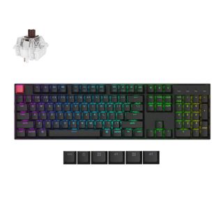 Keychron K K10 V2 Mechanical Wireless Bluetooth BT5.2 Brown Switch 100% US