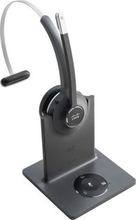 Cisco Headset 561 Pa Tela DECT Bazë Multi-burimore Njëanëshe Ngjyrë Qymyr