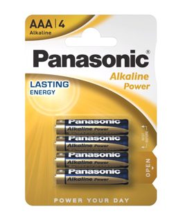 Panasonic Alkaline AAA Battery