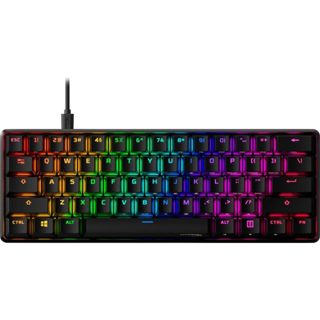 Hyperx Alloy Origins 60 RGB And Brightness Levels Mechanical Gaming HX Red Keys Linear 100% Anti-ghosting US Layout Black 4P5N4AA