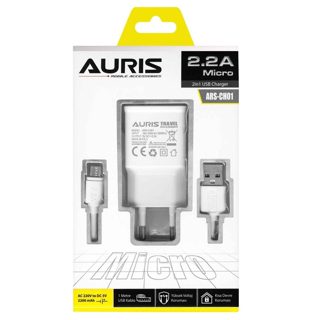 Karikues CH01 Fishë Auris 2.4 A Fishë USB Micro USB