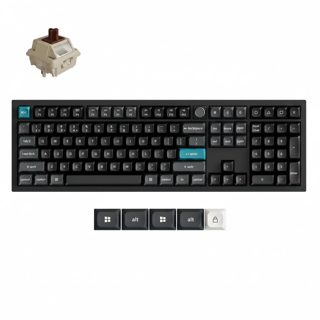 Keychron BT/2 Q6 Ultra Q6U-M3 4 Wired Mechanical Brown 100% US