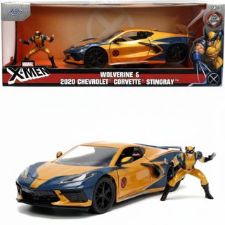 Jada X-Men Wolverine Chevy Corvette Vehicle X- 1