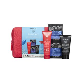 Face Gel Cream SPF-50 Apivita Bee Sun Safe Hydra Fresh Set
