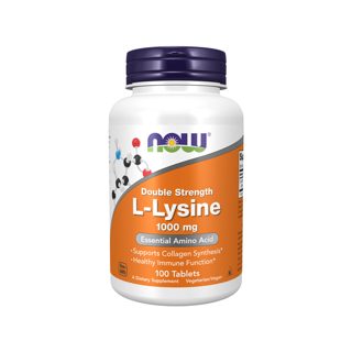Now L-Lysine Double Strength 1000 mg