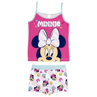 Disney Minnie Mouse Pizhama Për Fëmijë 2 Mikse 1 Palë