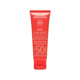 Anti-spot Anti-age Tinted SPF-50 Apivita Bee Sun Safe
