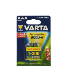 Varta Accu R2U AAA BATERI 1000MAH