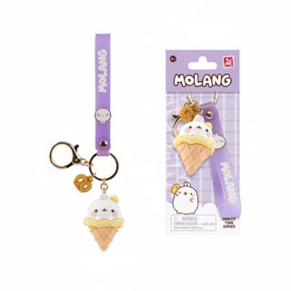 Yume Molang Ice Cream Snack Time Series Keychain