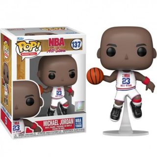 Funko Pop! Vinyl Basketball 137: NBA All-Stars Michael Jordan Figure
