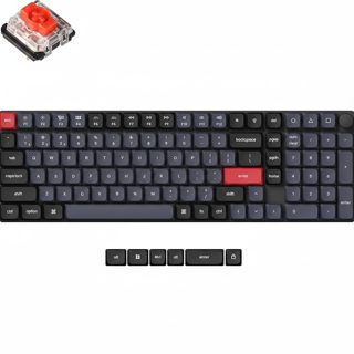 Keychron K17 PRO QMK VIA Online Customization Wireless Bluetooth Mechanical With Red Switch US Layout
