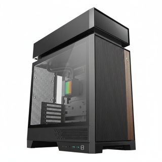 Case Deepcool CL6600 Wood ATX 1x AIO Liquid Cooler Included Black R- -BKNNA0-G-1 360mm